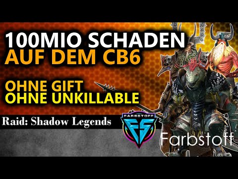 Raid: Shadow Legends - 100M beim CB6 - Krasses DEF Team - Kein Gift, Unkillable oder Ally Protection