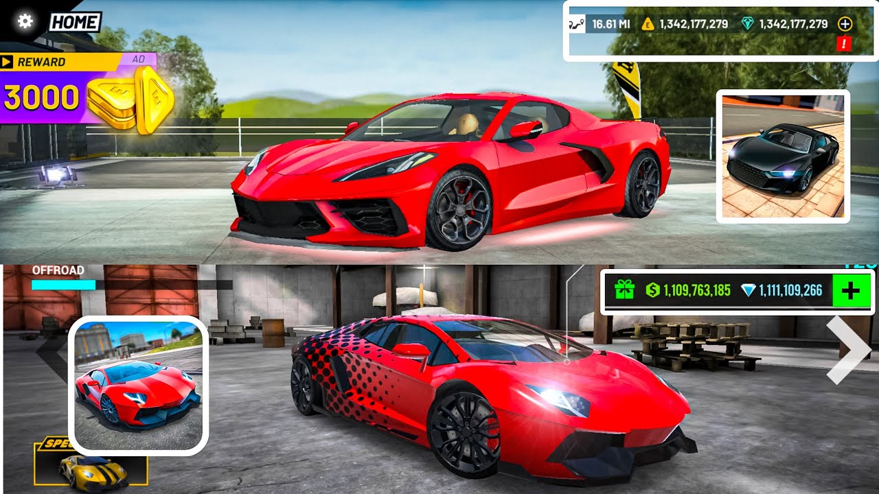 Fastest Car - Extreme car driving simulator VS Ultimate car driving ...