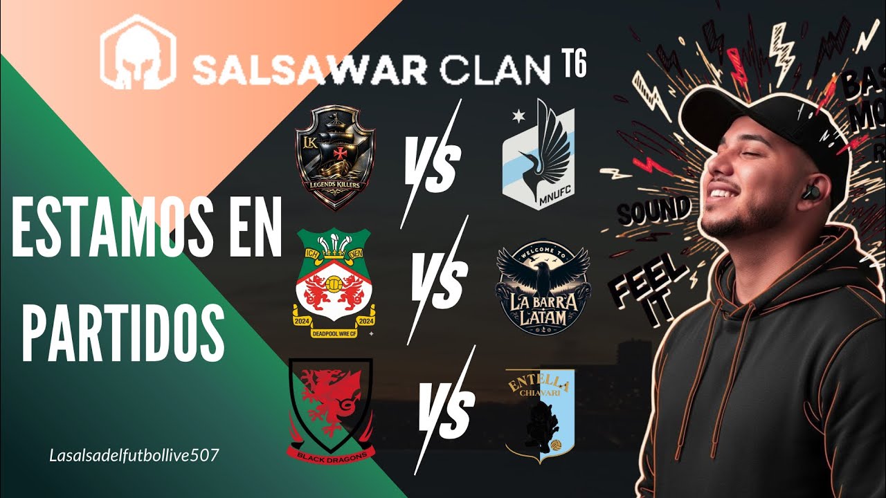 🔴JORNADA  11 DE LA SALSA WAR CLAN T6 
