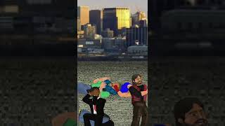 Cammy White Vs Male Civilian Using Headscissors Hold Hard Times