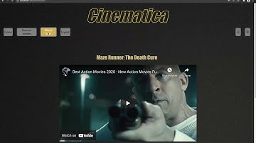 Cinematica. React JS and Ruby on Rails application demo