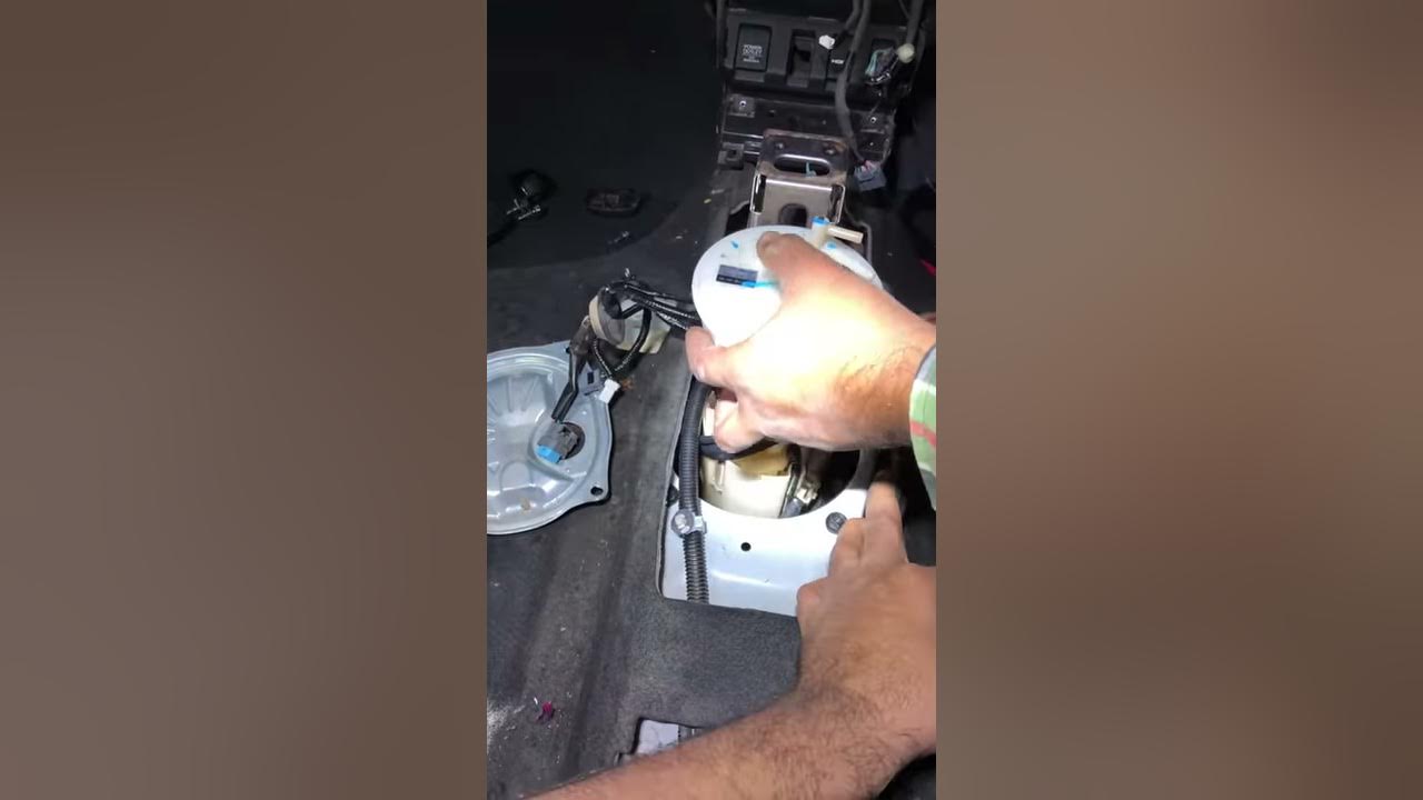 Honda vezel fuel pump model 2016 replacing fuel filter of vezel due to