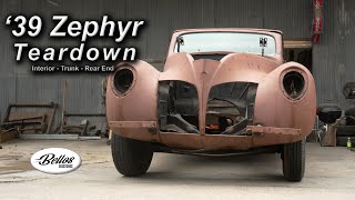 1939 Lincoln Zephyr Teardown