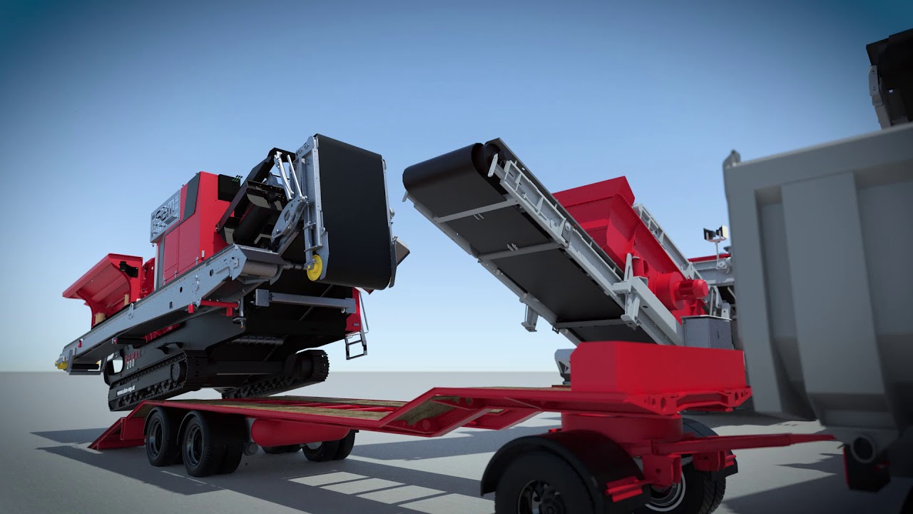 SBM REMAX 200 Neu auf der BAUMA