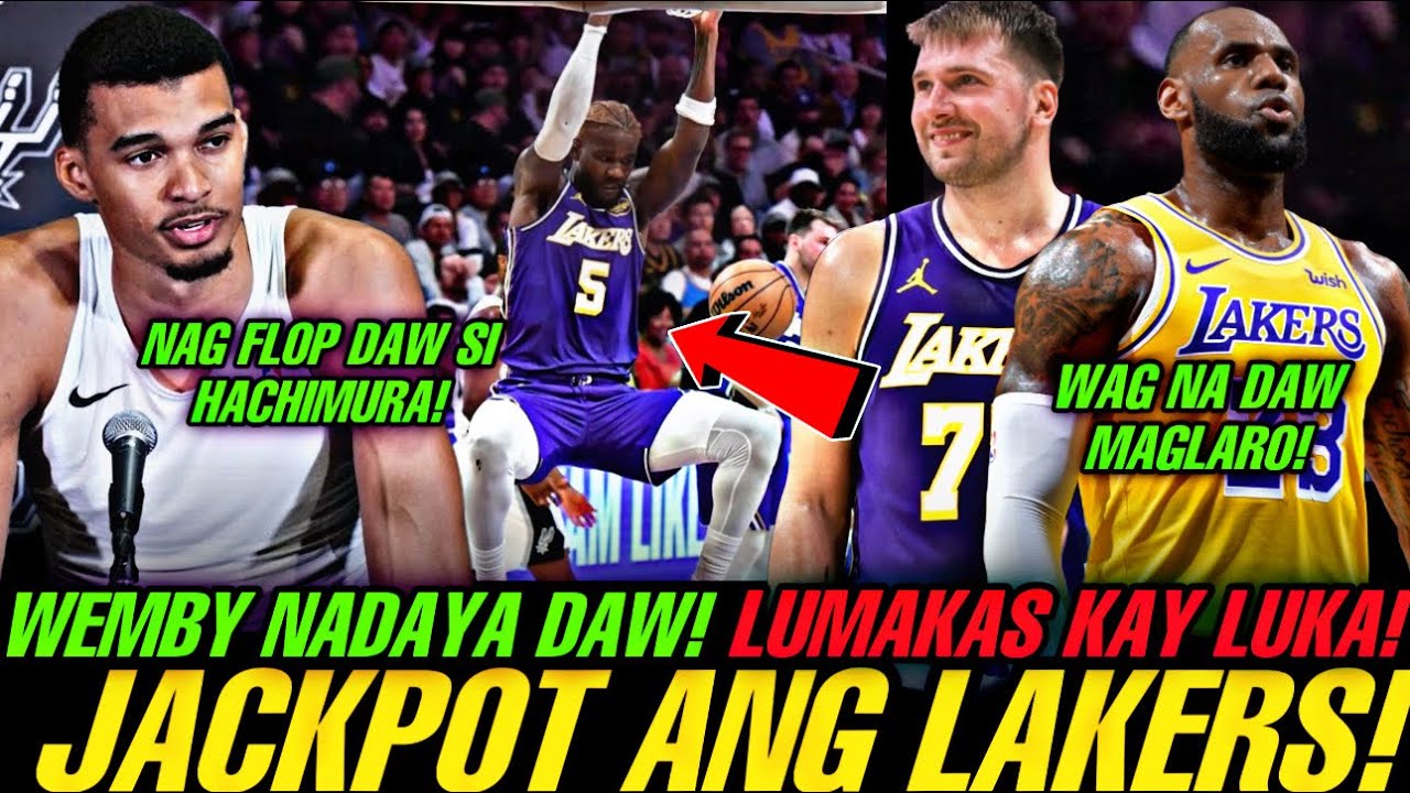 GRABE! AYTON LUMALABAS NA ANG LARO DAHIL KAY LUKA! WEMBY MALI DAW TAWAG NG REFEREE!LBJ PINAGBAWALAN