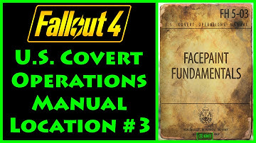 Fallout 4 - U.S. Covert Operations Manual - Federal Ration Stockpile - 4K Ultra HD