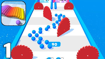 Canvas Run - Gameplay Walkthrough Part 1 All Levels 1-20 (Android & iOS)