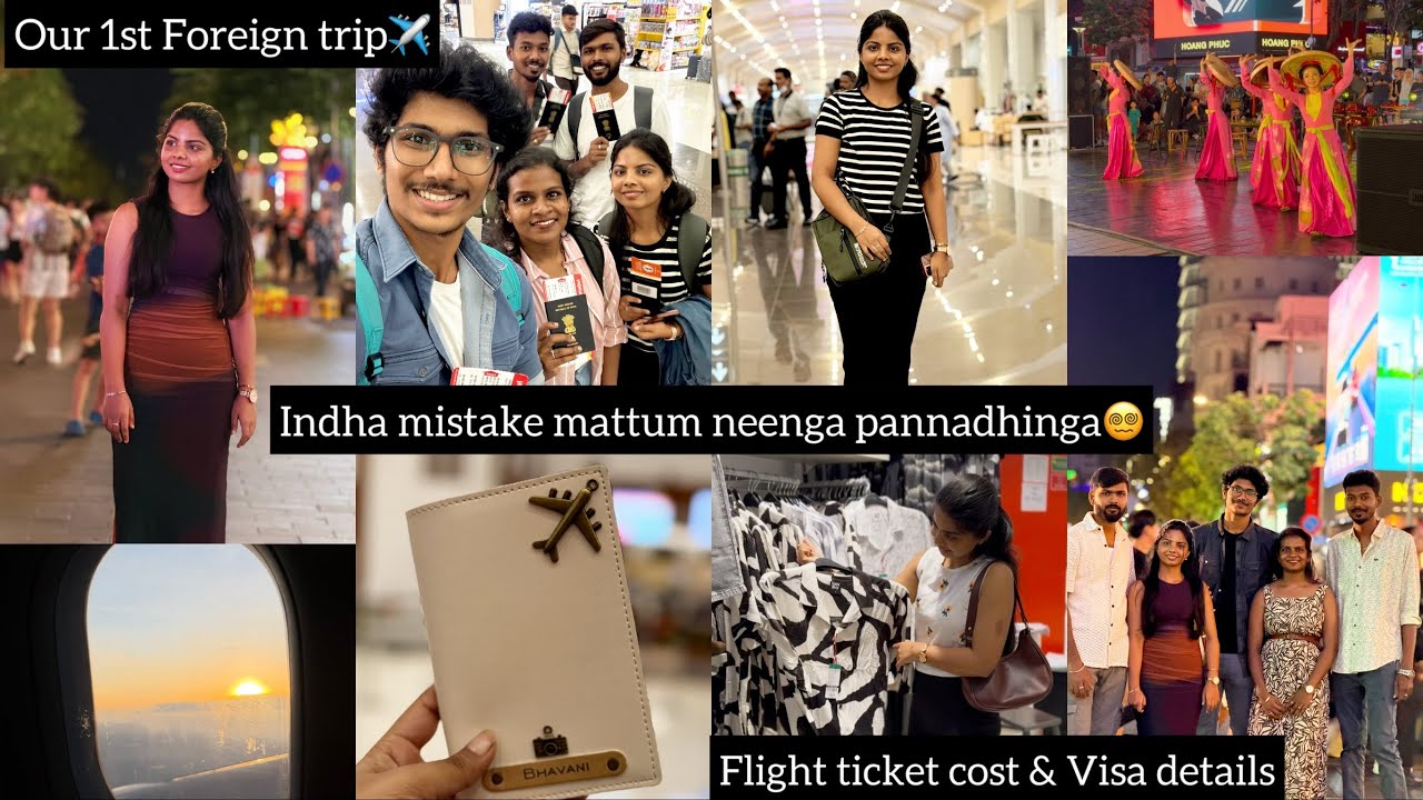 Vlog#84 How did we plan on our own✈️Flight charges & Visa cost|Vietnam trip without package 