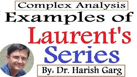 Examples of Laurent Series | Easiest Way