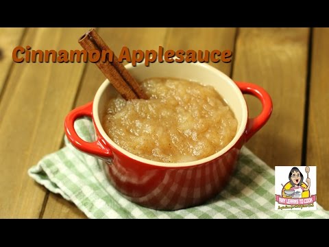 Homemade Cinnamon Applesauce ~ Amy Learns to Cook