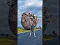 Wooden egg smashed while boy survived nature 😯 #viralshorts #shorts #vfx #shortsfeed #shortsyoutube