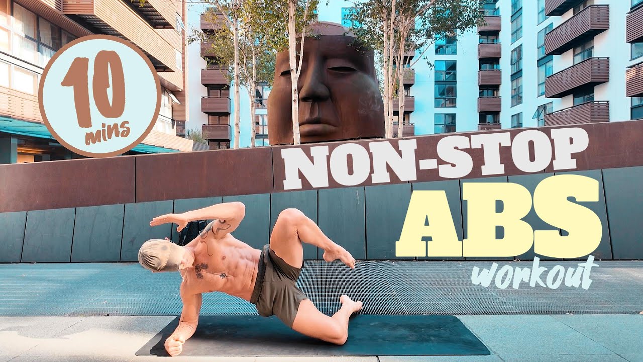 Non-Stop Abs WORKOUT | 10 Minutes | No Equipment | Total Core Strengthening Routine 
