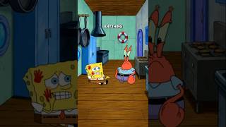 SQUIDWARD GOT SPONGEBOB IN TROUBLE GONE WRONG!😱 #youtubeshorts #spongebob #funny #fyp #wow