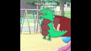 //Fake collab dino shelly!// 🦖 #dandysworld #oc #alightmotion #collab