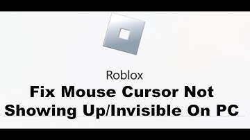 Fix Mouse Cursor Not Showing Up/Invisible In Roblox Game On PC