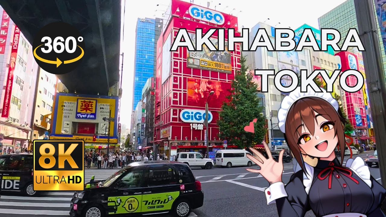 Akihabara, Tokyo, Japan | 360º 8K