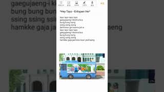 Download Lagu HEY TAYO - ENYPHEN X TAYO | lyrics #shortsbeta #lyrics #haytayo #ENYPHEN #TAYO #ENYPHENXTAYO MP3