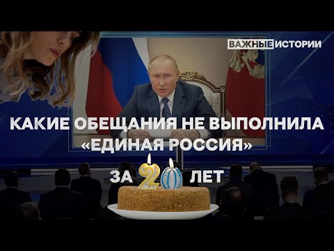 «Единой России» 20 лет: какую страну они обещали построить