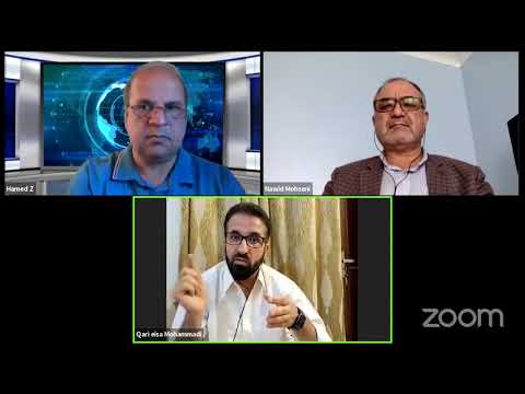 مجادله شدید قاری عيسی با شهاب لیوال سياست افغانستان حامد ضرابی