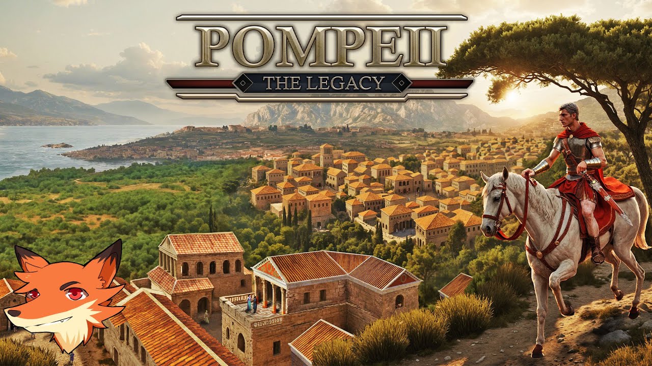 Pompeii: The Legacy [FR] Construire une ville romaine à coté d'un volcan actif!