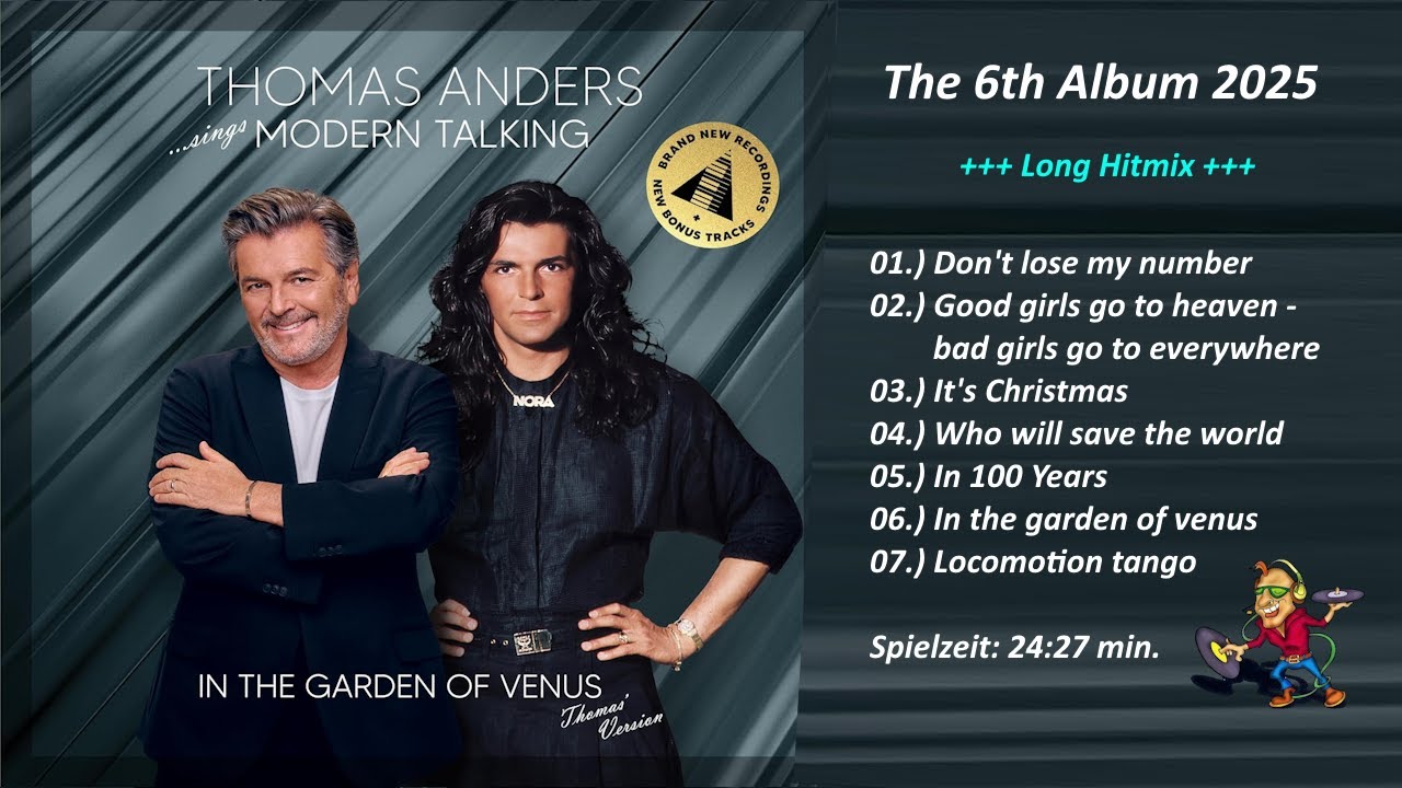 Thomas Anders - 6th Album +++ Long Hitmix +++ (mixed by DJ Harry 2025)