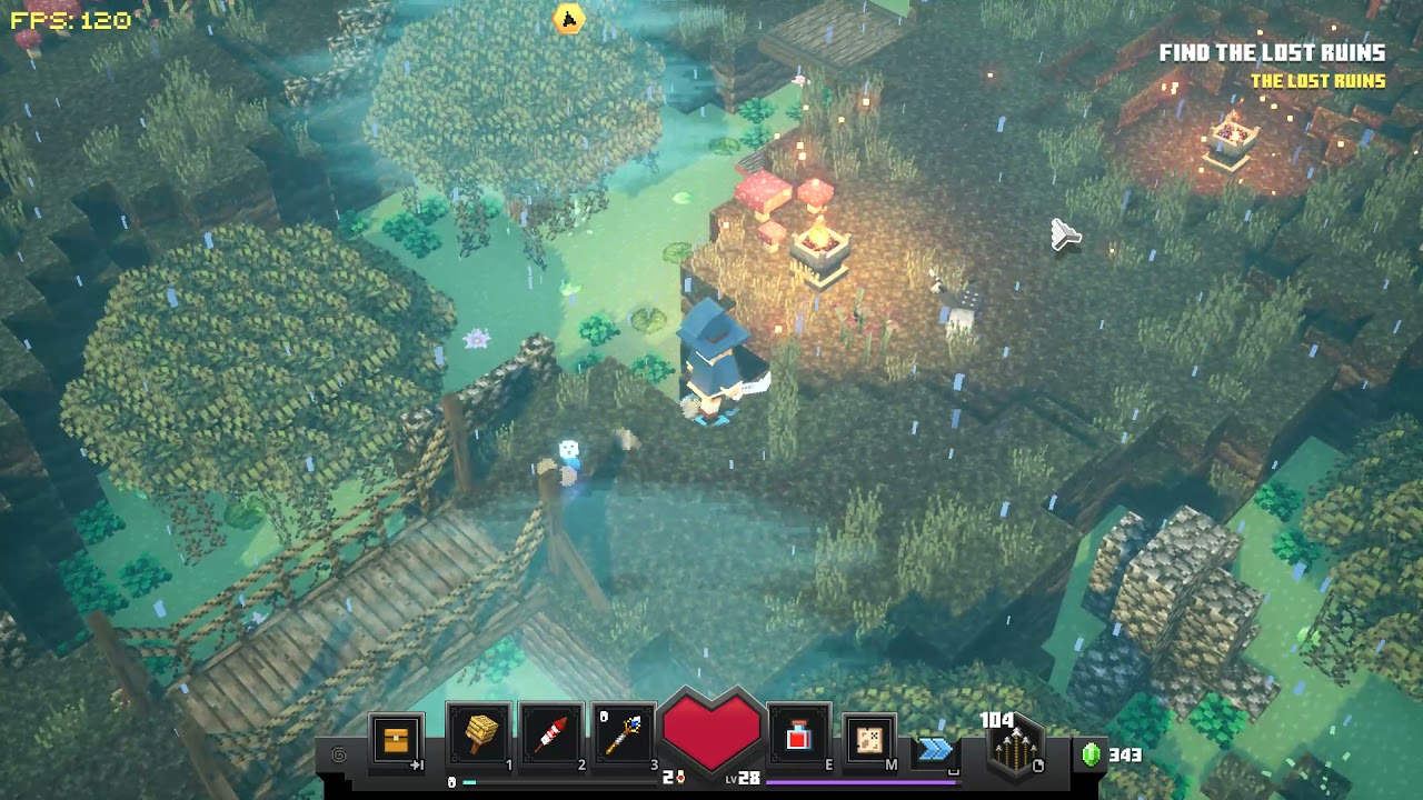 Don't buy the gravity pulse in Minecraft Dungeons