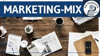 Marketing-Mix / 4 P's im Marketing einfach erklärt - Produkt, Place, Price, Promotion