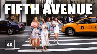 [4K] NYC Summer Walk 🗽Walking 5th Avenue, New York City 2023