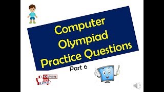 2018-2019 computer Olympiad questions with answers for class 2 kids // Computer Practice questions Wealth
