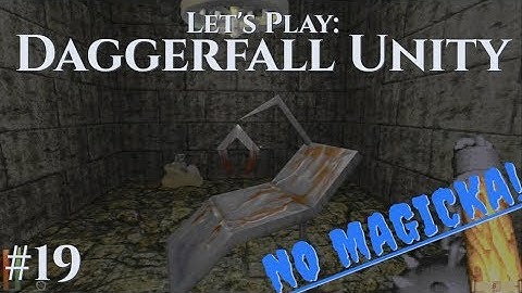 Daggerfall Unity, DARK KNIGHT Part 19: Into the disturbing depths of Sentinel Palace