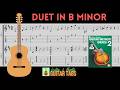 (69 of 82) Mel Bay Grade 2- Duet in B Minor GUITAR TAB