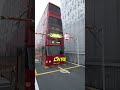 This bus encountered a big problem