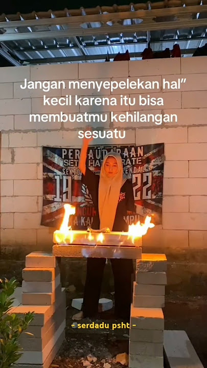 Atraksi Srikandi PSHT dengan Api membara 🔥 #shorts #psht
