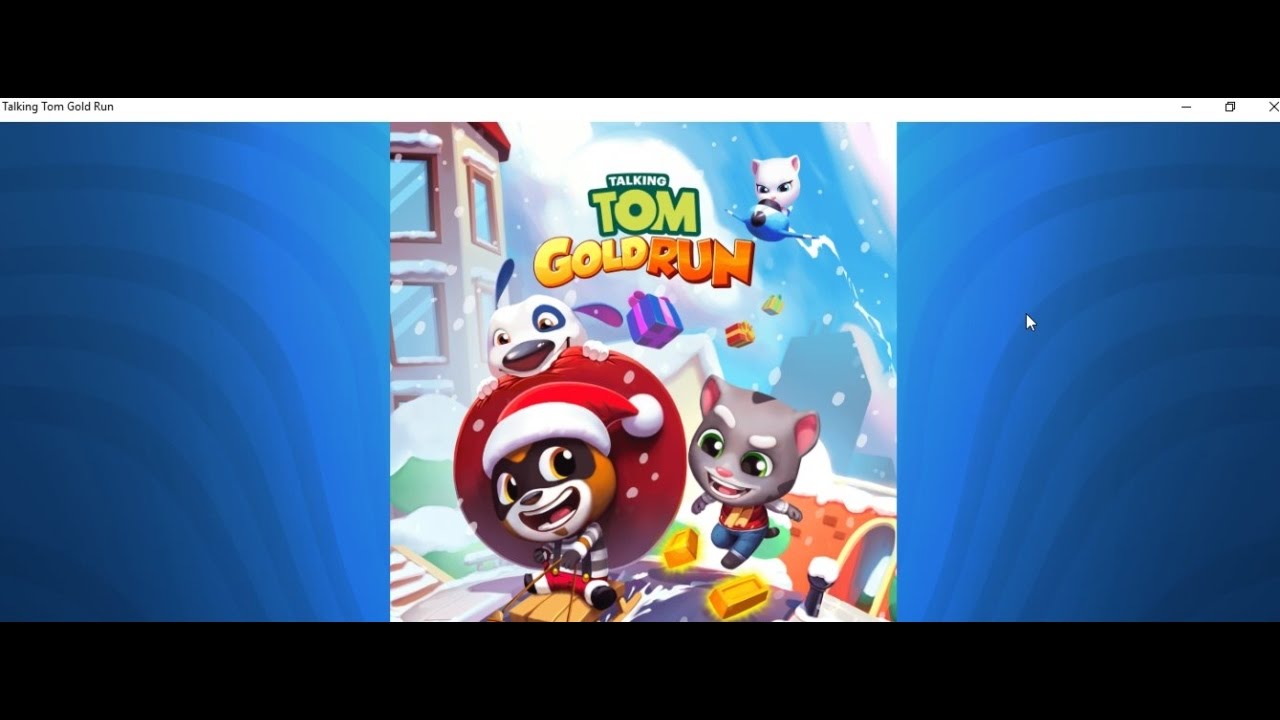 talking tom gold run pc download