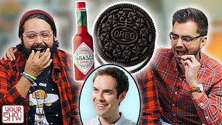 We Try WEIRD FOOD COMBO DARES (Ft. JACKSFILMS) | YOUR SHOW