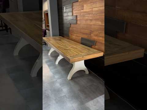 Великий стіл в індустріальному стилі, видео 1