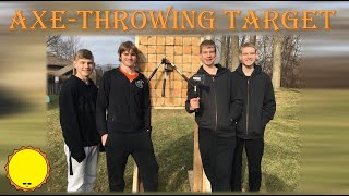 Making an Axe-Throwing Target