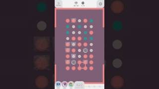 Two Dots level 1061 walkthrough, no power-ups, with new meteors!