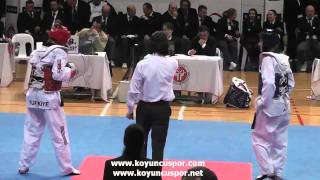 62Kg Final - Sule Yilmaz Vs Gamze Uysal 2012 Turkish Senyor Taekwondo Championships