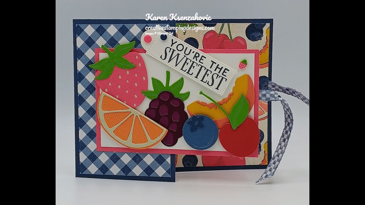 Stampin' Up! Filled with Sweetness Fun Fold Video Tutorial