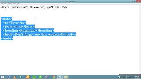 HOW TO RUN XML PROGRAM-2