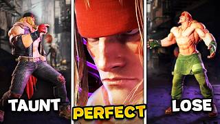 Street Fighter 6 - All Alex Animations Perfect, Taunts, Special Moves