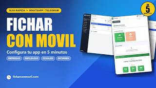 How to Set Up Your Employee Time Clock App in 5 Minutes | Companies, Employees and WhatsApp screenshot 2