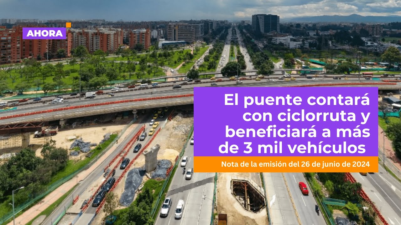 Habilitaron el costado occidental del puente vehicular de la AV. 68 con ...
