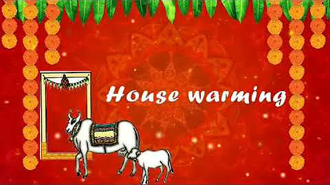 House warming whatsapp invitation