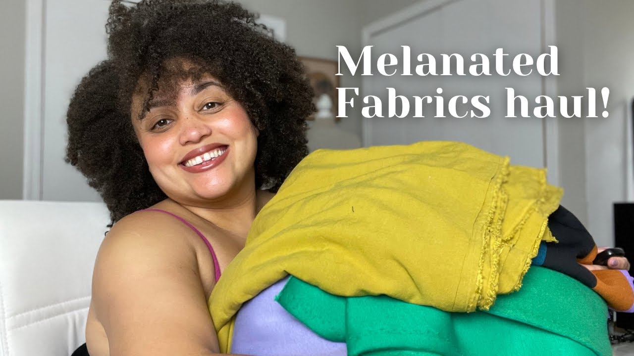 Melanated Fabrics haul! | everything I bought from their going out of business sale!