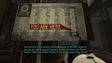 Portal 2 Chapter 6 (The Fall) - Enrichment Sphere 1