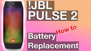 Battery Replacement for JBL PULSE 2 (How to step-by-step)