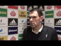 Post match reaction: Gus Poyet