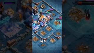 Builder Base Pakka Night Witch Strategy! (class of clans)#coc #pakka #nightwitches #shorts